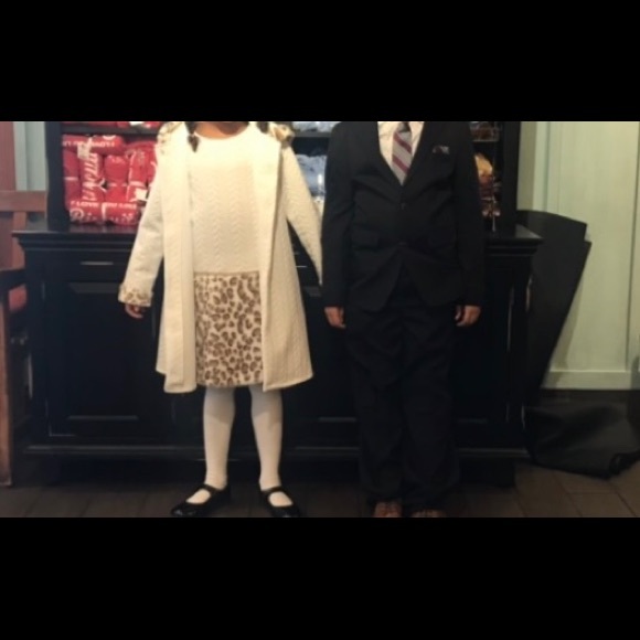 Sweet Heart Rose 2 piece dress/coat set. Size 8. Gently worn. - Picture 11 of 12